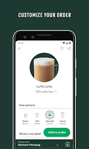 starbucks application for android